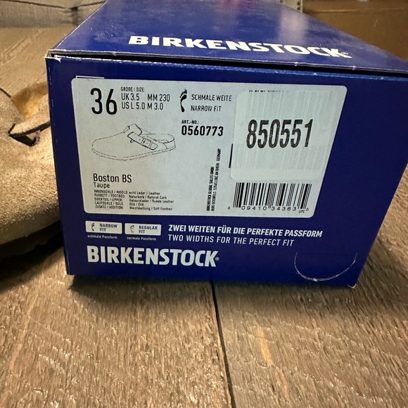 Boston Birkenstock taupe size 36 - Picture 5 of 5